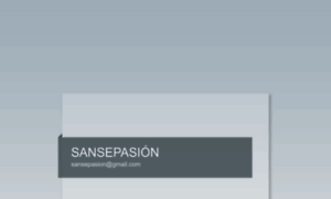 Sansepasion.es thumbnail