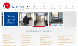 Sansercentromedico.com thumbnail