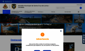 Santacruzdelorica-cordoba.gov.co thumbnail