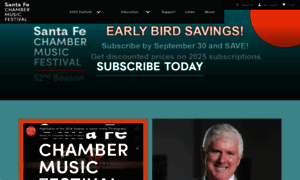 Santafechambermusic.com thumbnail