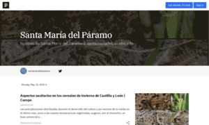 Santamariadelparamo.info thumbnail