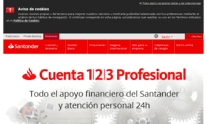 Santanderadvance.com thumbnail