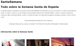 Santasemana.com thumbnail