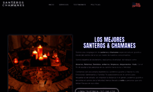 Santerosychamanes.com thumbnail