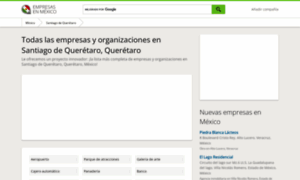 Santiago-de-queretaro-queretaro.empresasenmexico.net thumbnail