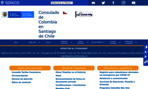 Santiagodechile.consulado.gov.co thumbnail