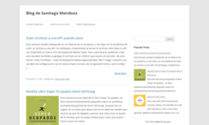 Santiagomendoza.org thumbnail