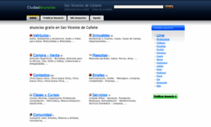 Sanvicentedecanete.ciudadanuncios.pe thumbnail