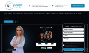 Sapphirehairclinic.com thumbnail