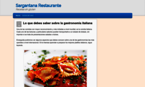 Sargantanarestaurant.com thumbnail