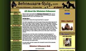 Schnauzers-rule.com thumbnail