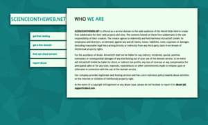 Scienceontheweb.net thumbnail