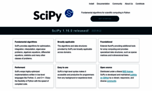 Scipy.org thumbnail