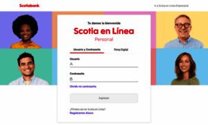 Scotiaenlinea.scotiabank.fi.cr thumbnail