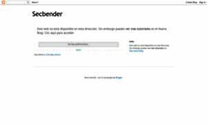 Secbender.blogspot.com thumbnail