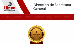Secretariageneral.uleam.edu.ec thumbnail