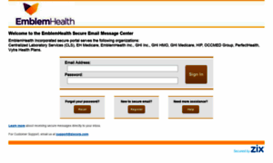 Secure-emblemhealth.com thumbnail