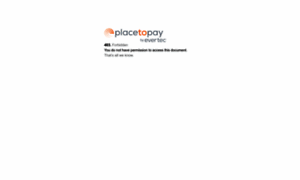 Secure.placetopay.ec thumbnail