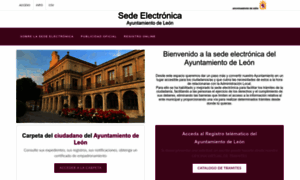 Sede.aytoleon.es thumbnail