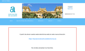 Sede.diputacionalicante.es thumbnail