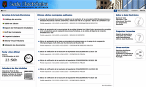 Sedeelectronica.alicante.es thumbnail