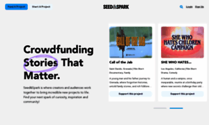 Seedandspark.com thumbnail