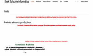 Seeksolucion.com thumbnail