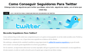 Seguidoresparatwitter.com thumbnail