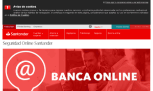 Seguridad-online.bancosantander.es thumbnail