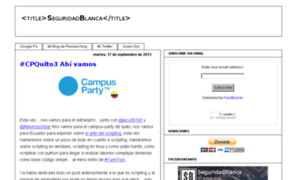 Seguridadblanca.in thumbnail