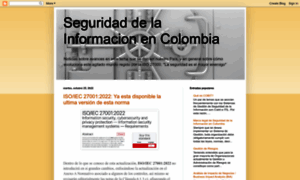 Seguridadinformacioncolombia.blogspot.com thumbnail