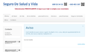 Segurodesaludyvida.es thumbnail