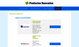 Seguros.productosbancarios.net thumbnail