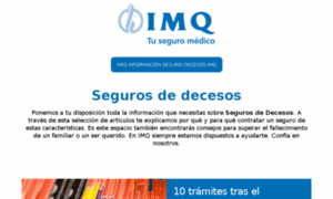 Segurosdecesos.imq.es thumbnail