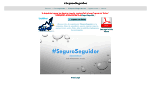 Seguroseguidor.com thumbnail