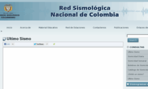 Seisan.ingeominas.gov.co thumbnail