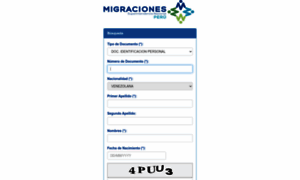 Sel.migraciones.gob.pe thumbnail