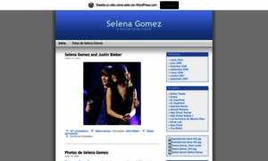 Selenagomez.wordpress.com thumbnail