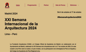 Semanaarquitecturamadrid.com thumbnail