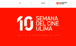 Semanadelcine.ulima.edu.pe thumbnail