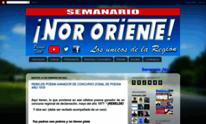 Semanarionororiente.blogspot.com thumbnail