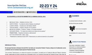Semanasocial.org.ar thumbnail