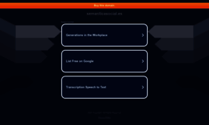 Semanticasocial.es thumbnail