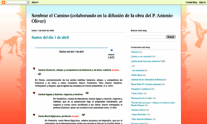 Sembrarelcamino.blogspot.com thumbnail