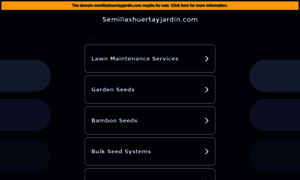 Semillashuertayjardin.com thumbnail