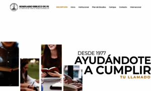 Seminariobiblicodefe.com.ar thumbnail