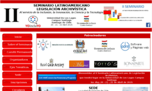 Seminariodelegislacionarchivistica.cl thumbnail