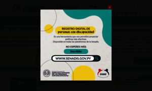 Senadis.gov.py thumbnail
