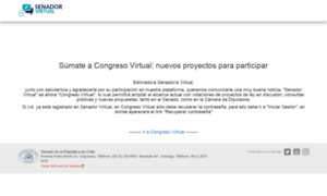 Senadorvirtual.cl thumbnail