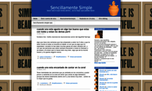 Sencillamentesimple.wordpress.com thumbnail